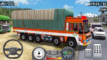Indian Truck Game Truck Sim تصوير الشاشة 1