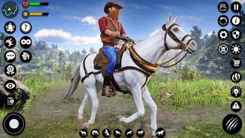 Horse Simulator Games 3D Affiche