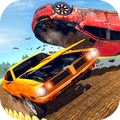 Impossible Bridge VS Car Crash