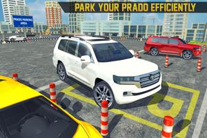 street prado รถเกมจอดรถ 3d โปสเตอร์