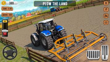 Tractor Games- Farm simulator-poster