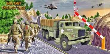 Drive Army Check Post Truck- Army Games