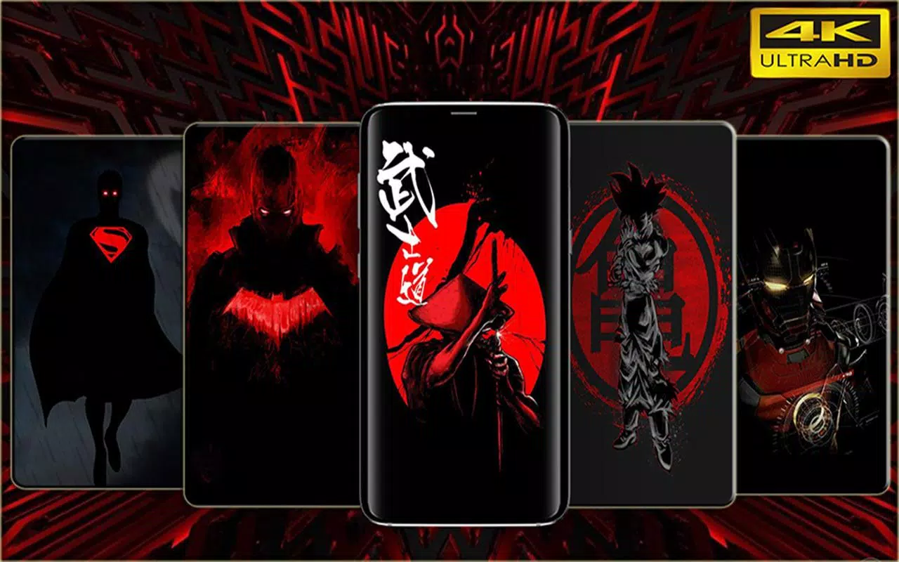Black Red Wallpaper Uhd 4k Apk For Android Download