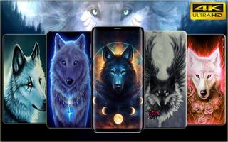 Wolf Wallpapers UHD4K پوسٹر