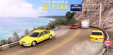 Drive Mountain City Taxi Car: Hill Taxi Car Games