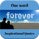 Inspirational One Word Quotes icône