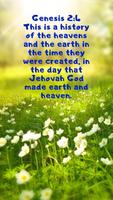 Inspiring Bible Quotes-Jehovah God & Jesus Christ Affiche