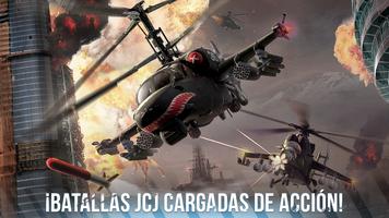 Modern War Choppers Poster