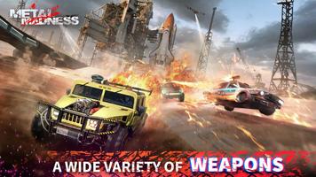 METAL MADNESS PvP: Car Shooter پوسٹر