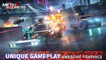 METAL MADNESS PvP: Car Shooter تصوير الشاشة 1