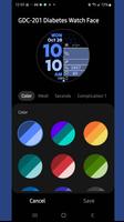 GDC-201 Diabetes Watch Face Cartaz