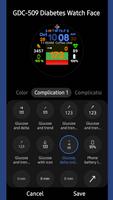 GDC-509 Diabetes Watch Face capture d'écran 1