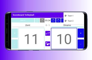 Scoreboard Volleyball تصوير الشاشة 2