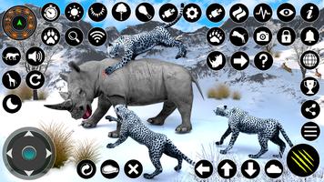 Jogo do leopardo da neve imagem de tela 2