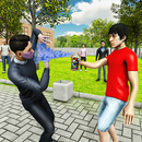 Virtual High School Gangster: Bad Guys Bully Sim APK