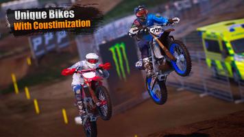 Motocross Bike Racing Games 3D পোস্টার