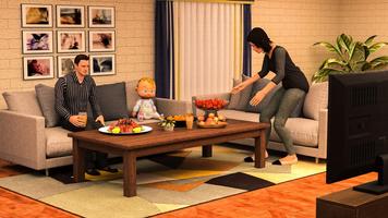 Virtual Mother Simulator: Mom Baby Simulator Games syot layar 3