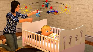 Virtual Mother Simulator: Mom Baby Simulator Games syot layar 2