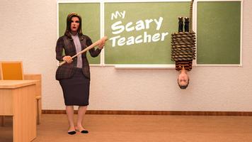 3 Schermata Scare Scary Evil Teacher 3D: S