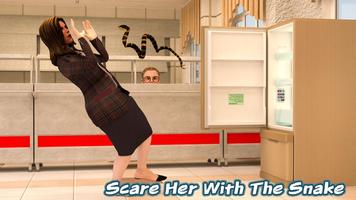 Scare Scary Evil Teacher 3D: S تصوير الشاشة 1