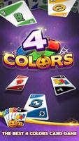 4 Colors Card Game Poster