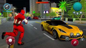 Miami Robot Spider Hero Games capture d'écran 2
