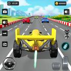 Jogo de corrida de carros 3D ícone