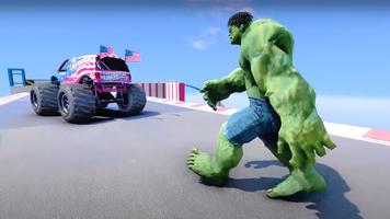 Incredible Monster Stunt Race โปสเตอร์