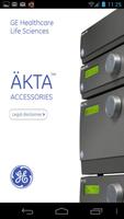 GE AKTA accessories الملصق