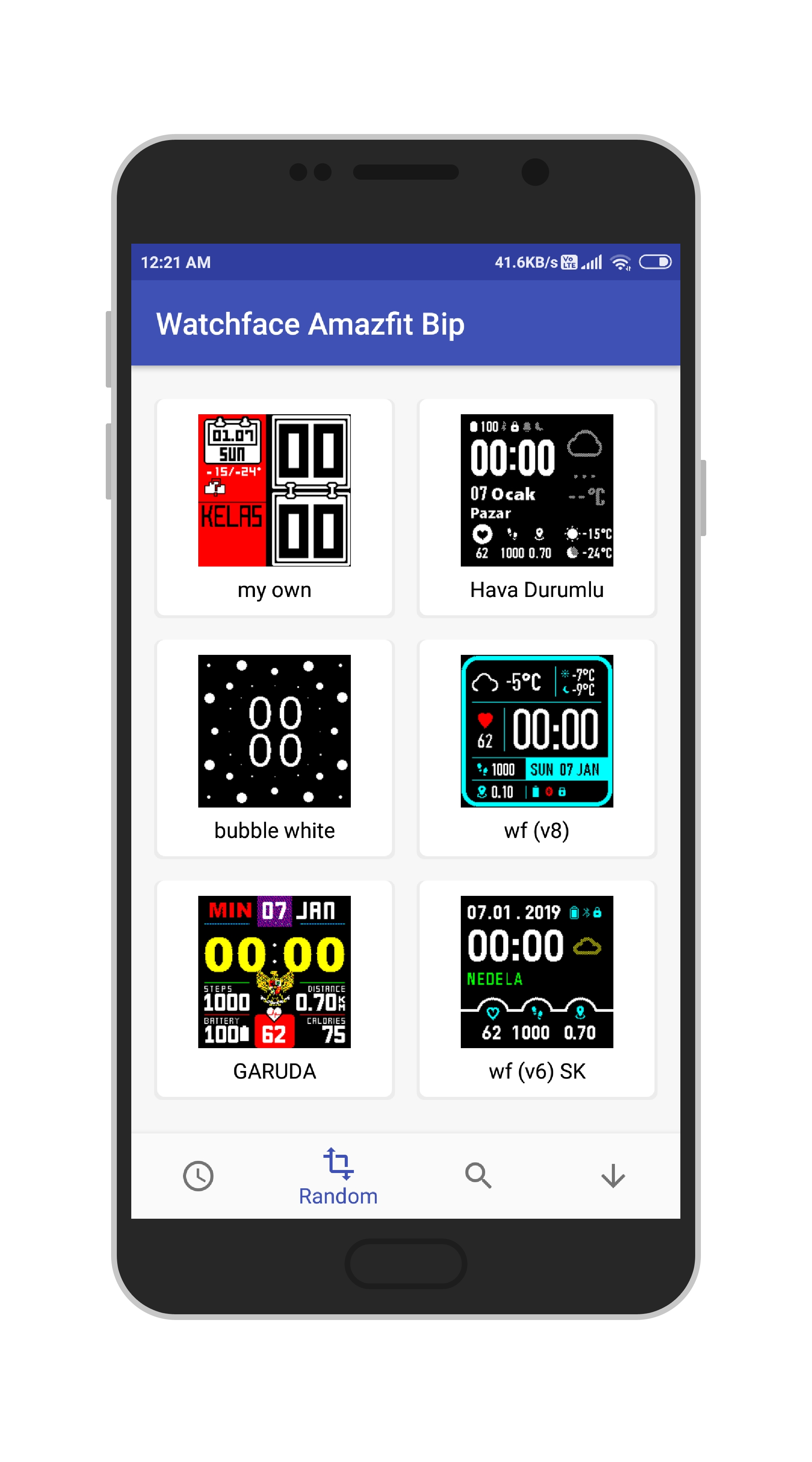 bip s watchfaces