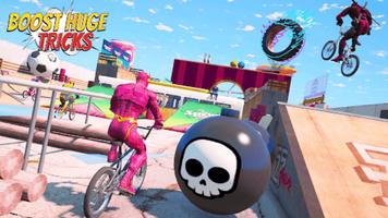 BMX Cycle Race: Superhero Game تصوير الشاشة 3