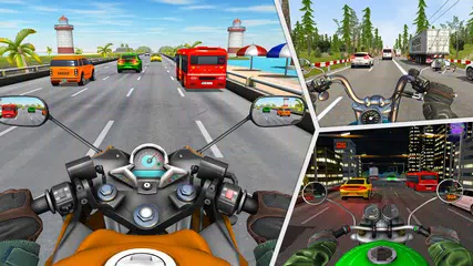 Traffic Highway Rider: Real Bike Racing Games XAPK 下載
