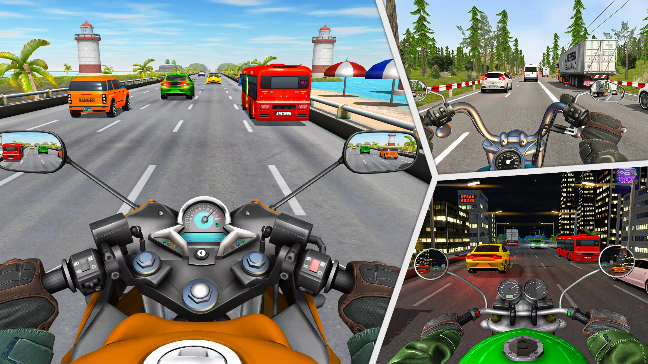 Real Highway Traffic Bike Race – Apps no Google Play