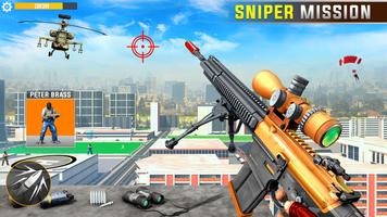 Sniper War 3D - игры с оружием скриншот 1
