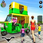 Tuk Tuk Games Rickshaw Driving icône