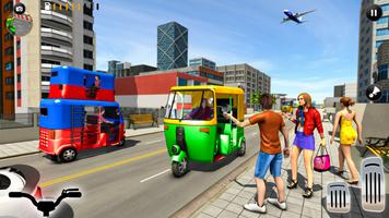 Tuk Tuk Games Rickshaw Driving Screenshot 2