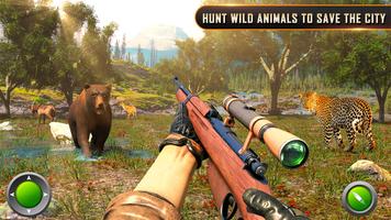 game berburu hewan liar 3d poster
