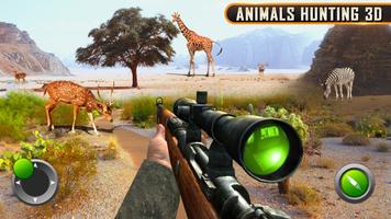 vahşi hayvan avı oyunları 3d Ekran Görüntüsü 2