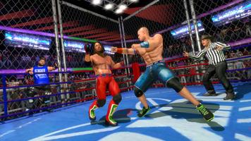 Real Cage Wrestling Games: Ring Championship 2021 capture d'écran 1