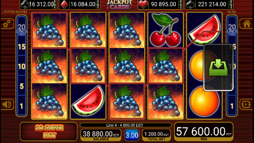 20 super hot egt 20 super hot egt