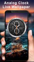 Smart Live Clock Wallpaper & Night Clock Wallpaper poster