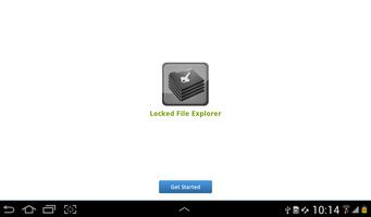 Locked File Explorer Affiche