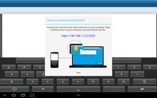 برنامه‌نما Network Keyboard عکس از صفحه