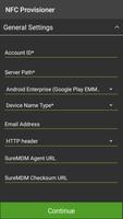 SureMDM NFC Provisioner imagem de tela 1
