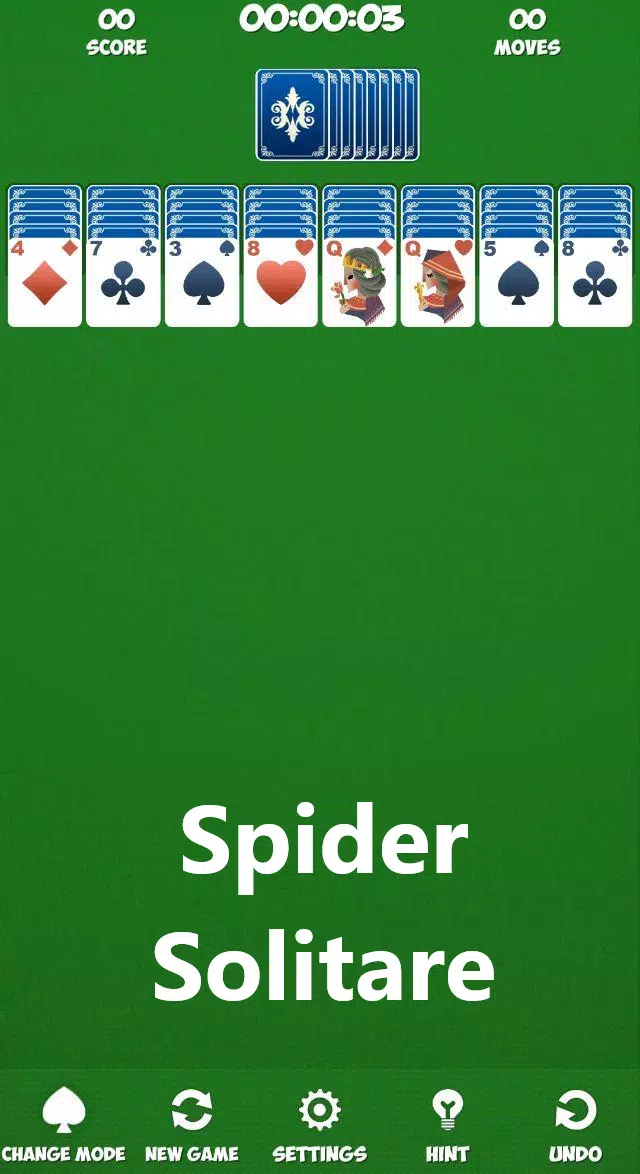 Jogar Paciência Spider Online grátis