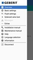 Geberit SetApp screenshot 2