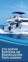 Aqua Map Boating Poster