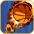 Basketball Free Fall Endless Challenge - VIP Stars icône