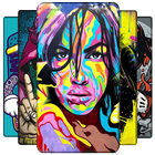 Character Graffiti Wallpaper-icoon
