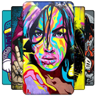 Character Graffiti Wallpaper icono